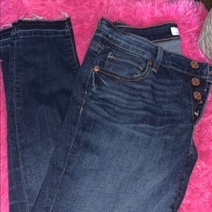 loft 4 button jeans